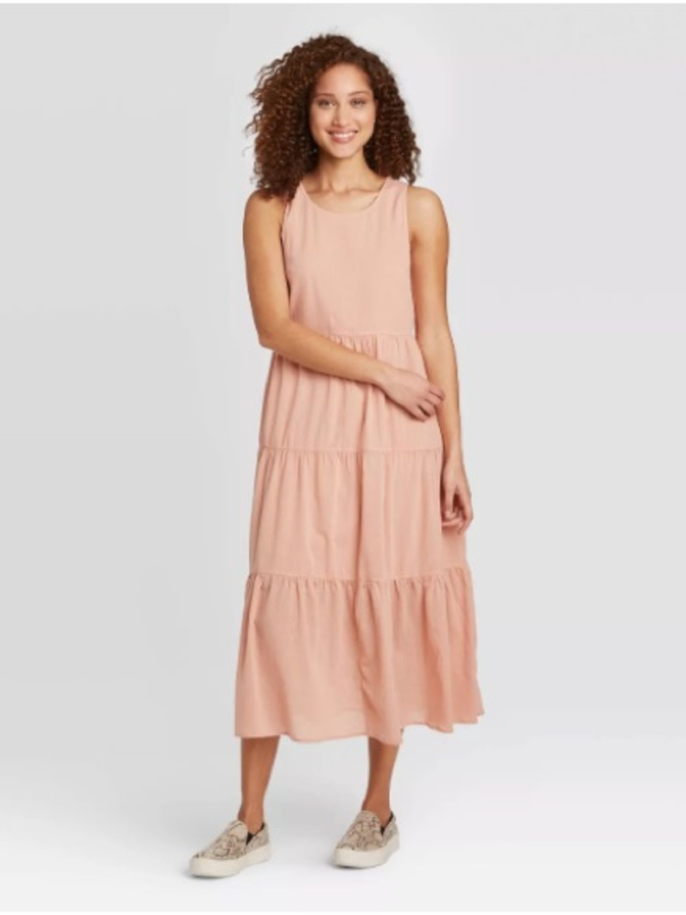 Blush Pink Maxi Dress